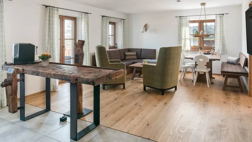 Ferienwohnung für 5 Personen, mit Balkon und Sauna sowie Garten in Petting - 3