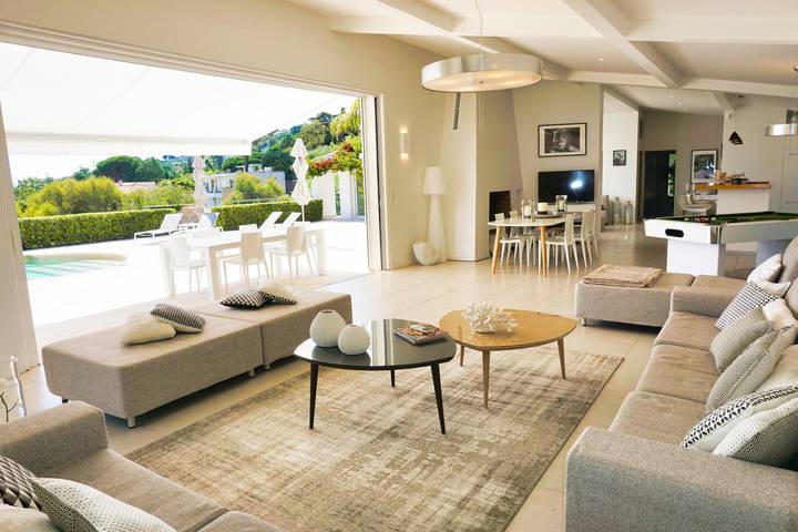 Villa pour 12 personnes, avec terrasse et jardin à Cannes