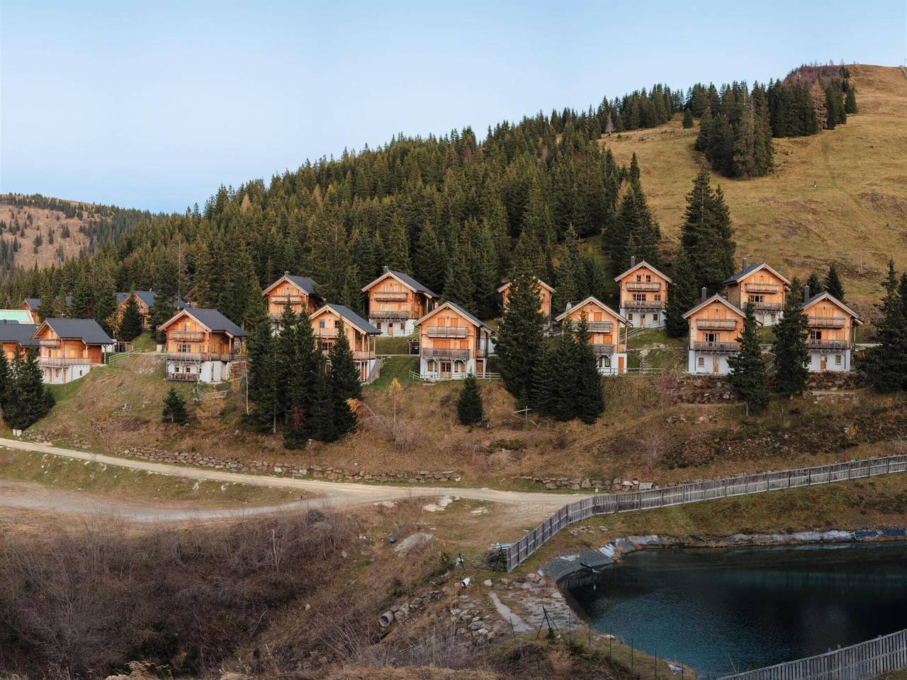 Chalet in Koralpe mit Panoramablick in Lavanttaler Alpen