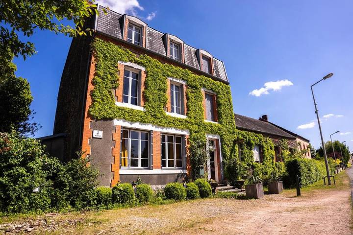 Maison de vacances pour 14 personnes, avec piscine ainsi que vue et jardin