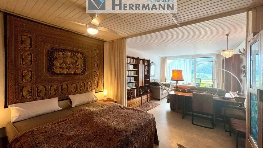 Ferienwohnung für 2 Personen, mit Balkon und Sauna sowie Pool - 1