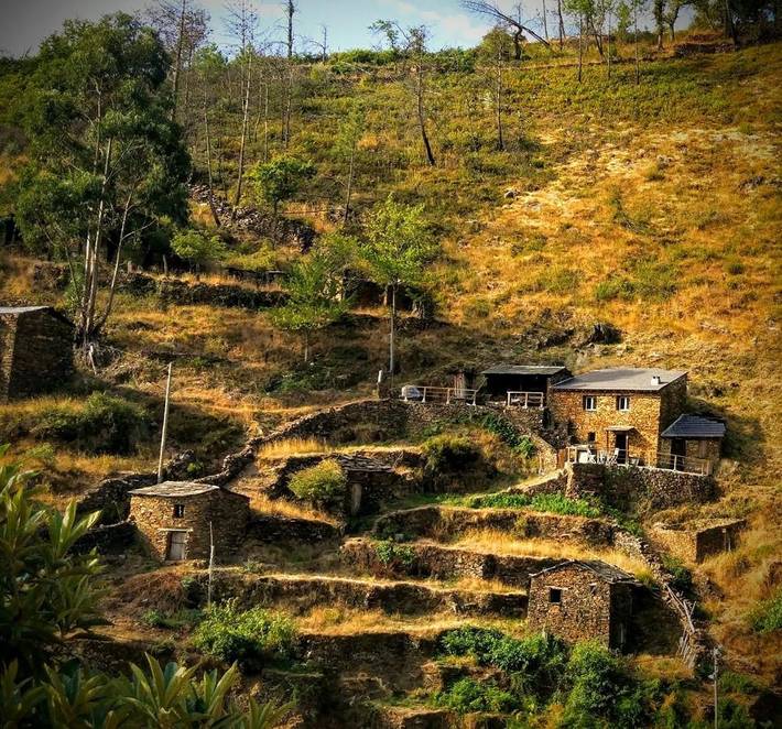Casa de férias para 4 pessoas, com vista e varanda e ainda jardim em São Pedro do Sul