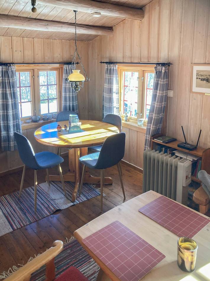 Traditionelle Hütte in Nøsterbølia in Uvdal, Nore og Uvdal