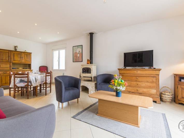 Gîte pour 6 personnes, avec jardin à Montfarville - 4