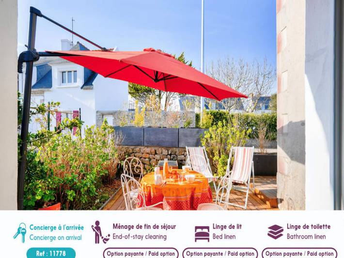 Gîte pour 5 personnes, avec jardin dans Port de Kérity - 2