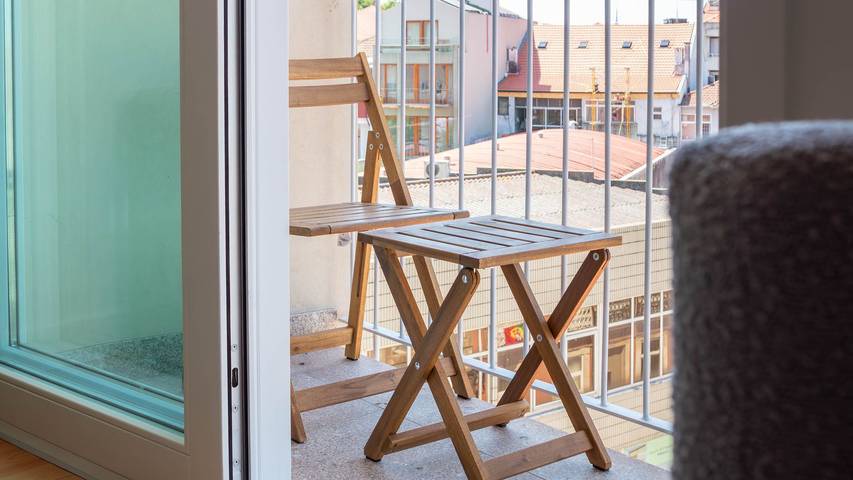 Apartamento entero, Apartamento de vacaciones para 2 personas con balcón in Cedofeita, Distrito de Porto