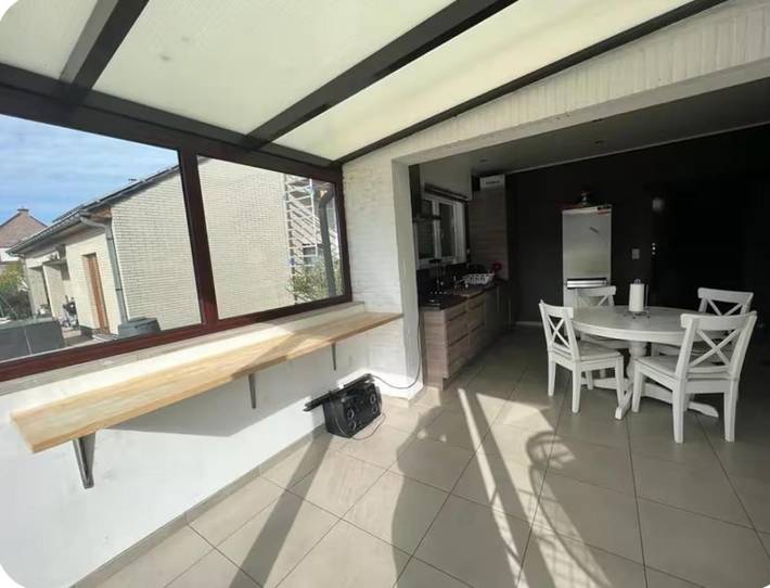 Location de vacances pour 5 personnes, avec terrasse à Vilvorde