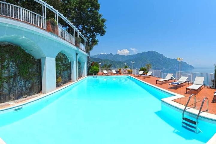 Villa idyllique avec piscine privée Ravello vue imprenable, Spa, proche de la plage in Castiglione, Ravello