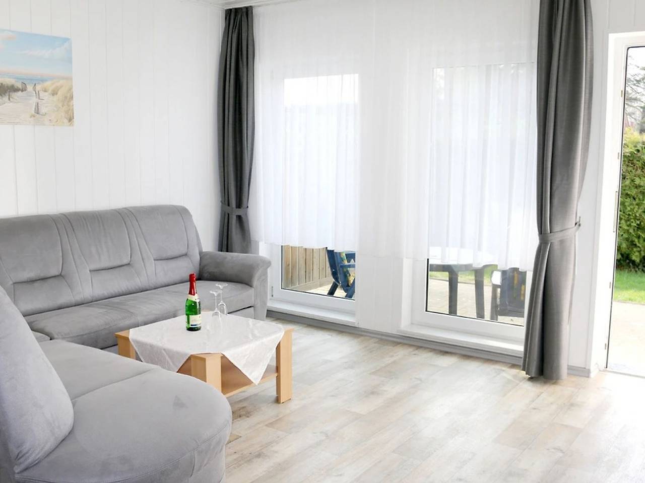 Appartement entier, Ostseeoase Prerow - Ferienwohnung, mit Terrasse, max. 4 Personen in Prerow, Péninsule Fischland-Darss-Zingst