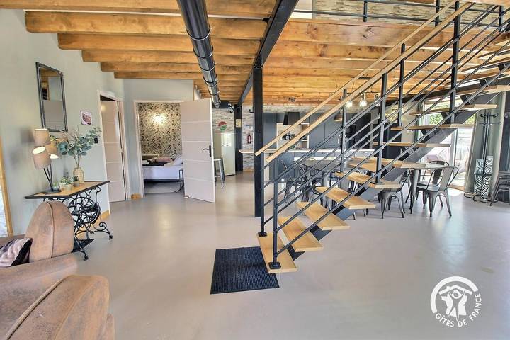 Le loft Siec in Trélévern, Costa de granito rosa