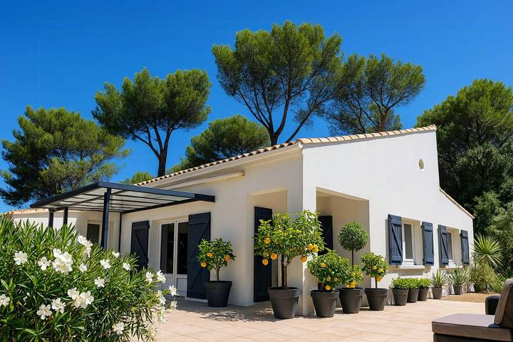 Bonita villa con piscina cerca de Cassis in Marsella, Costa mediterránea (Francia)