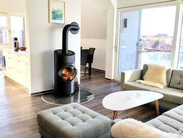 Ferienwohnung für 6 Personen, mit Sauna und Balkon in Wismar