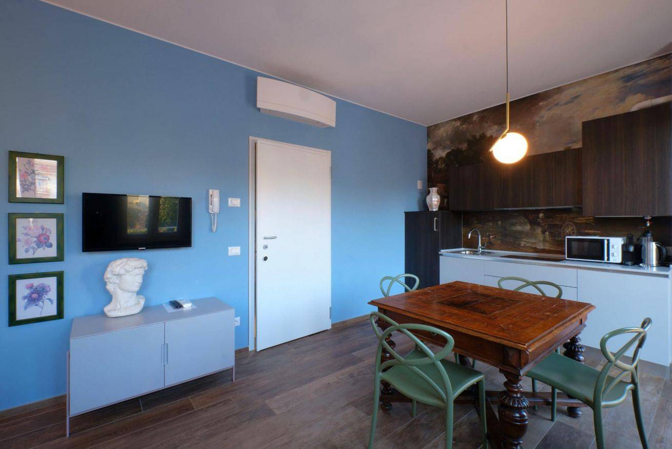 Hel lejlighed, Apartmentsgarda - Antiche Mura - Goethe in Garda, Garda-Fjellene