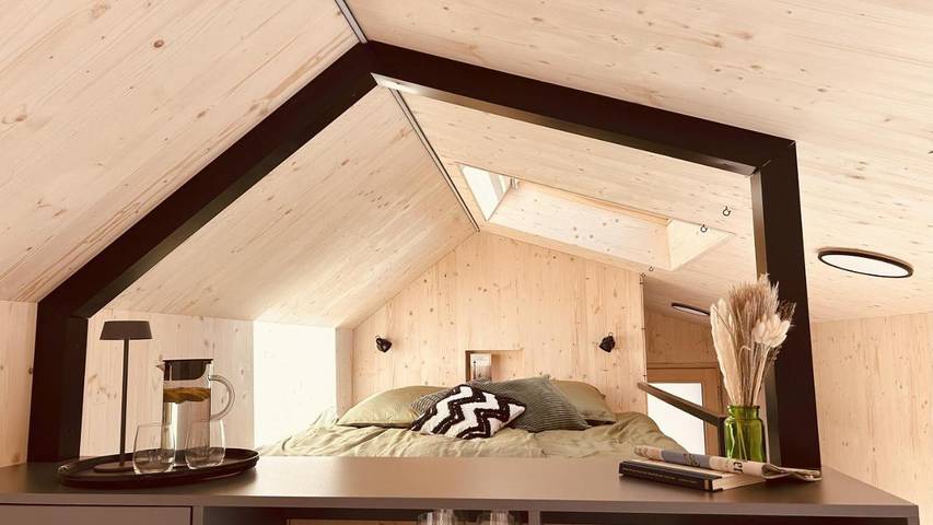 Ferienhaus für 3 Personen, mit Terrasse und Garten sowie Sauna und Ausblick in Zorge
