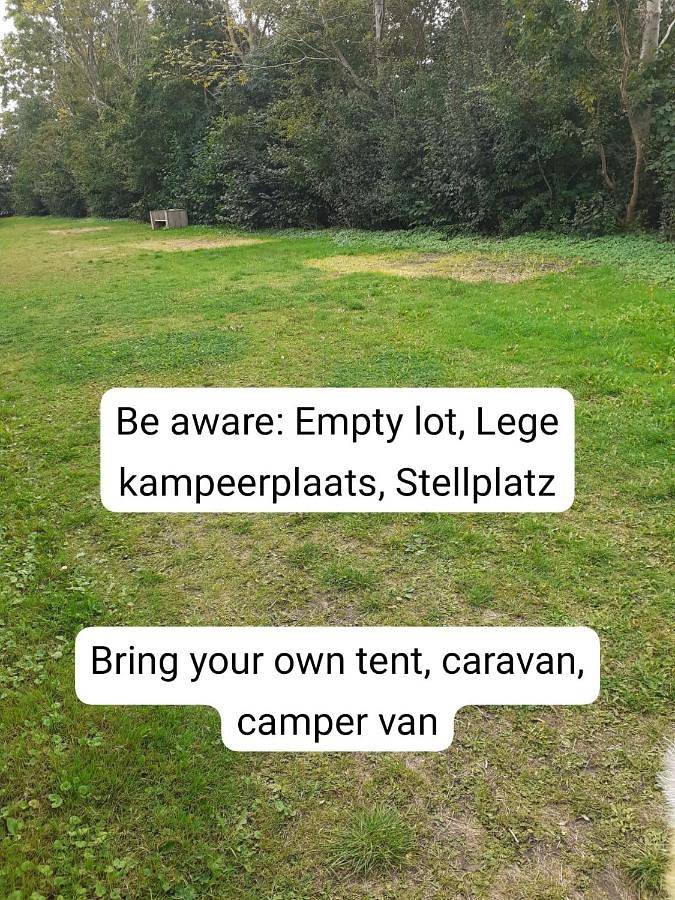 Empty Lot (Bring your own Tent) in Aagtekerke, Walcheren