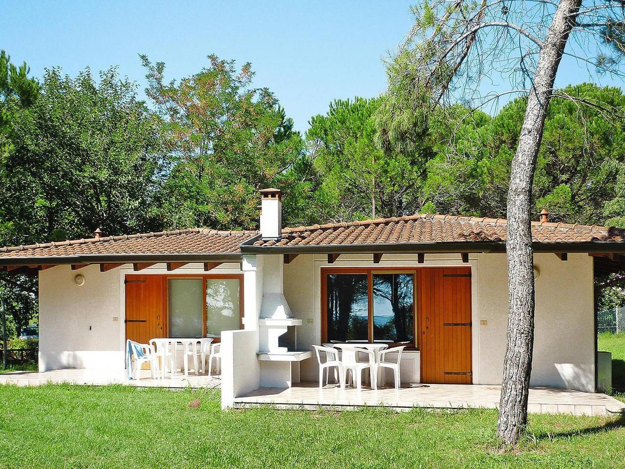 Bungalow in der Ferienanlage Belvedere in Grado in Aquileja, Udine Provinz