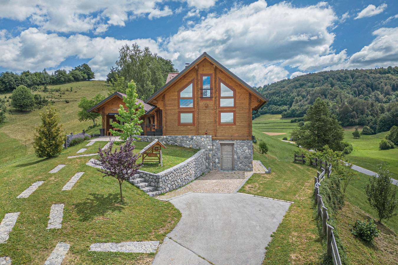House Of Nature With Sauna And Tents in Lower Styria