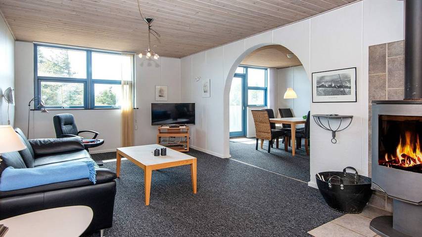 Ferienhaus für 7 Personen, mit Whirlpool, mit Haustier in Holmsland Klit