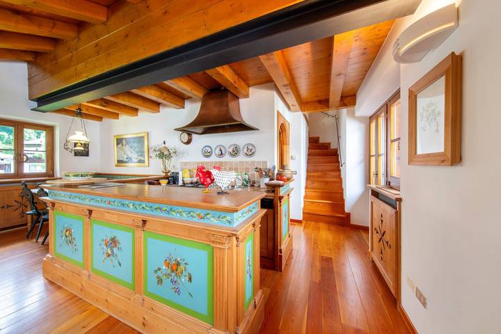 Appartamento intero, Appartamento 'Casa San Giovanni 2 A Vinigo' con vista sulle montagne, balcone e Wi-Fi in Vodo di Cadore, Dolomiti Orientali
