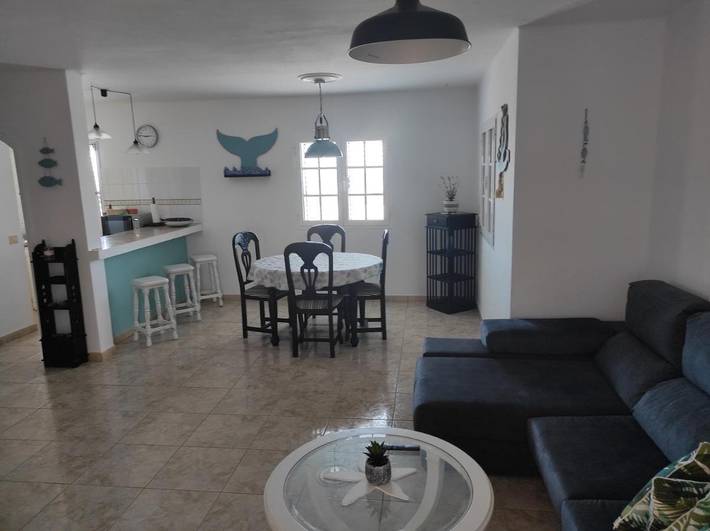 Location de vacances pour 6 personnes, avec vue et jardin, animaux acceptés dans Charco del Palo - 3
