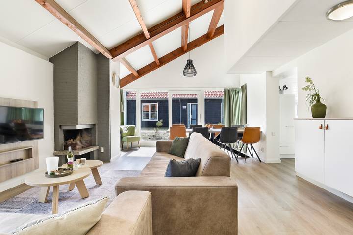 Bungalow für 8 Personen mit Terrasse in Nationalpark De Maasduinen