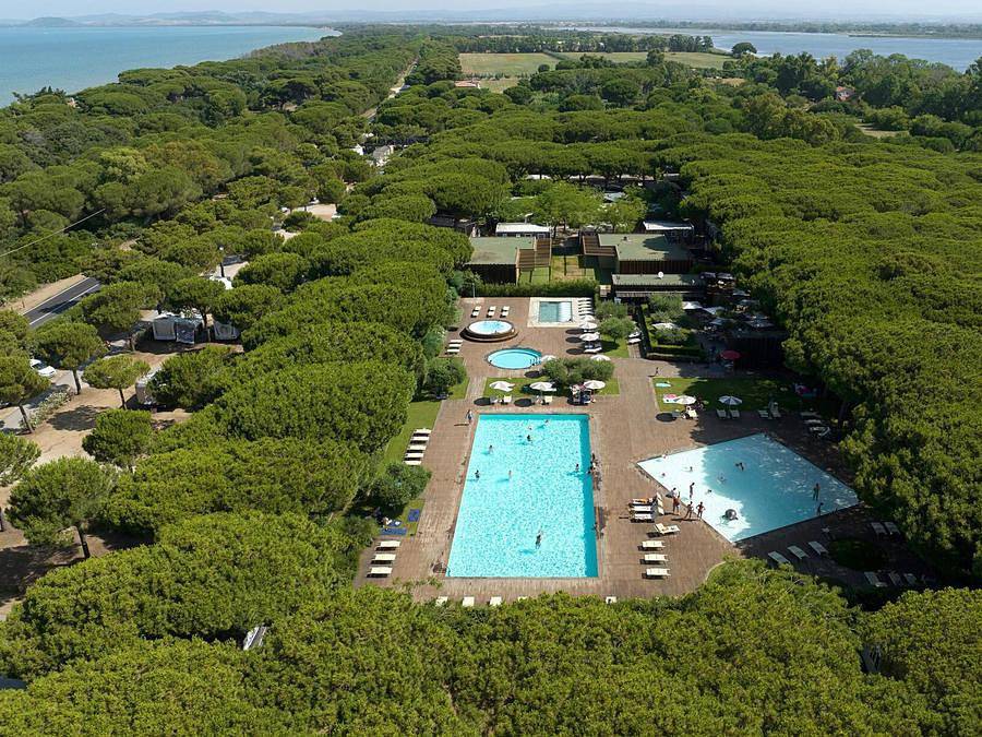 Orbetello Camping Village - Mobilheim 4 personen - Lodge Comfort Plus in Orbetello, Grosseto Provinz