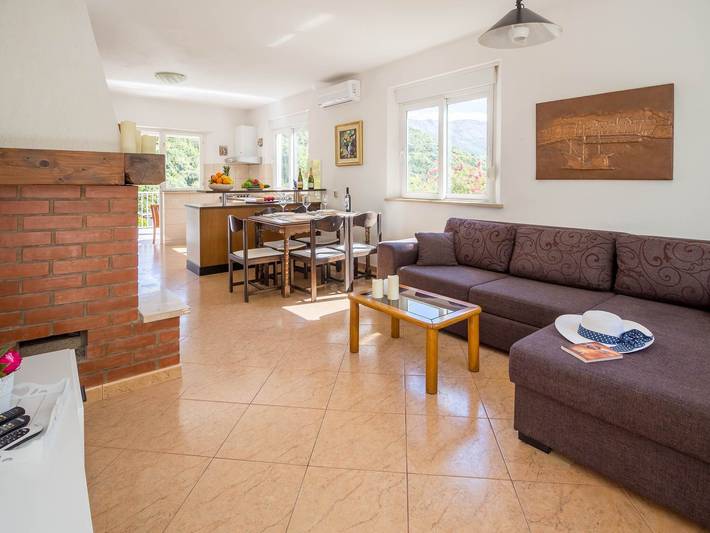 Apartament wakacyjny dla 4 osób, z balkon, Dla rodziny w Korčula