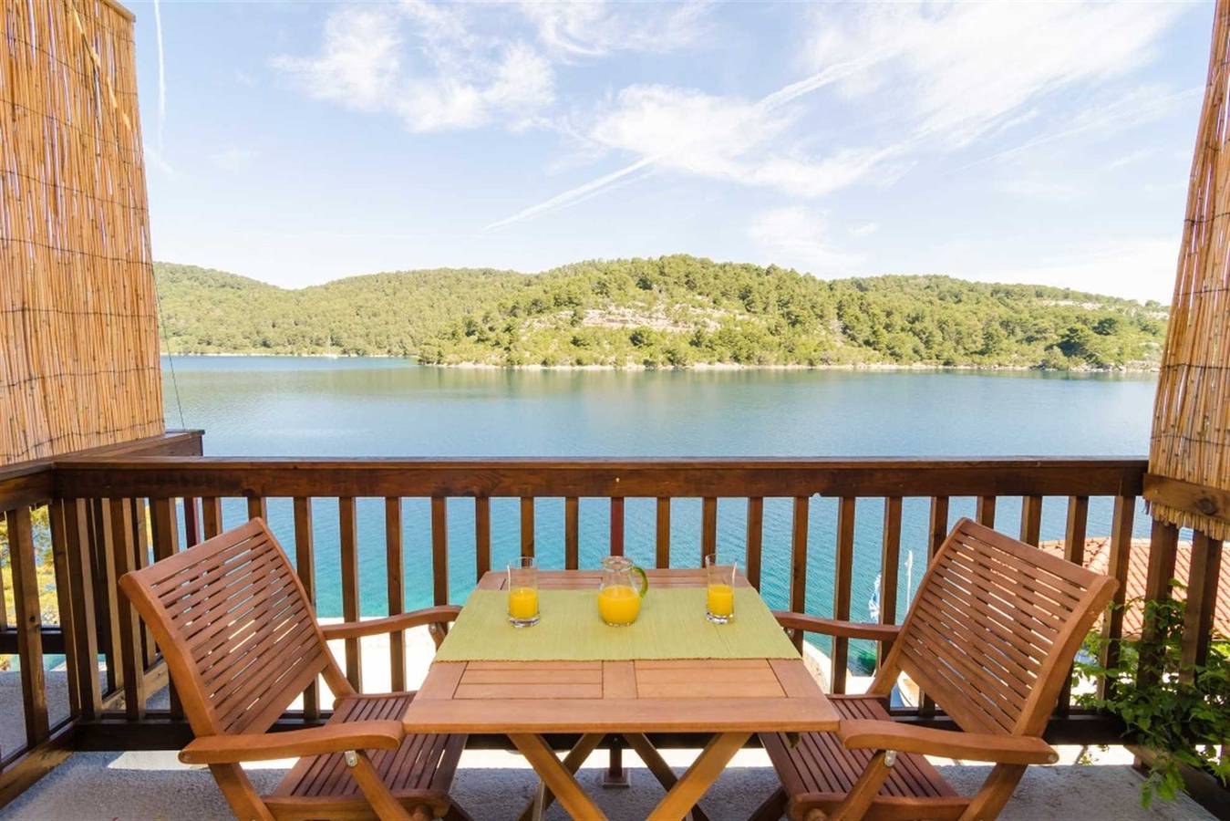 Ganze Wohnung, Jugo Apartment mit 1 Schlafzimmer, Balkon und Meerblick in Mljet