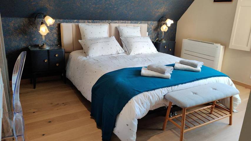 Chambre d’hôte pour 2 personnes, avec vue à Houdan