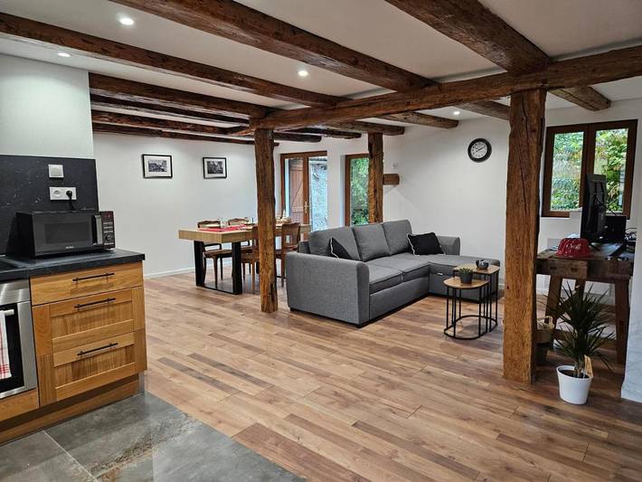 Location de vacances pour 3 personnes, avec terrasse à Bergholtzzell