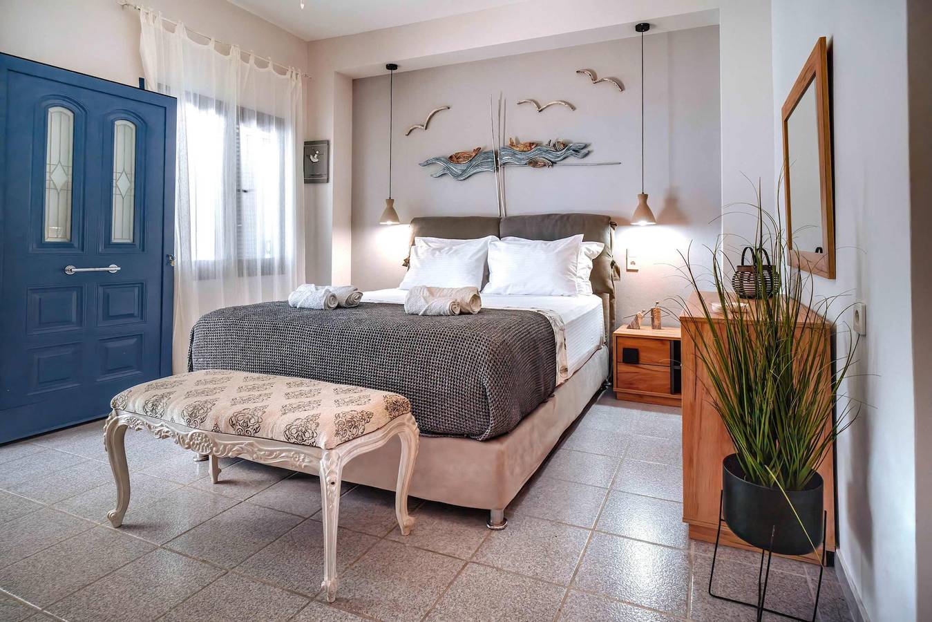 Feriehus for 5 personer med hage in Kythnos