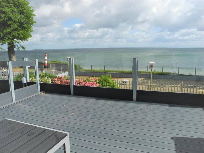 Ferienwohnung für 2 Personen, mit Balkon und Terrasse sowie Ausblick in Steinberghaff