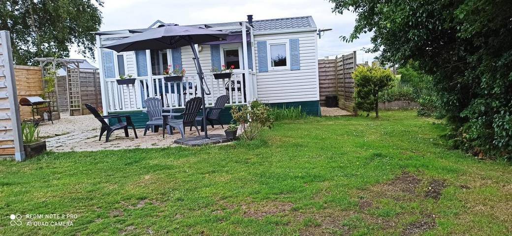 Camping pour 4 personnes, avec Terrasse et Jardin à Saint-Malo