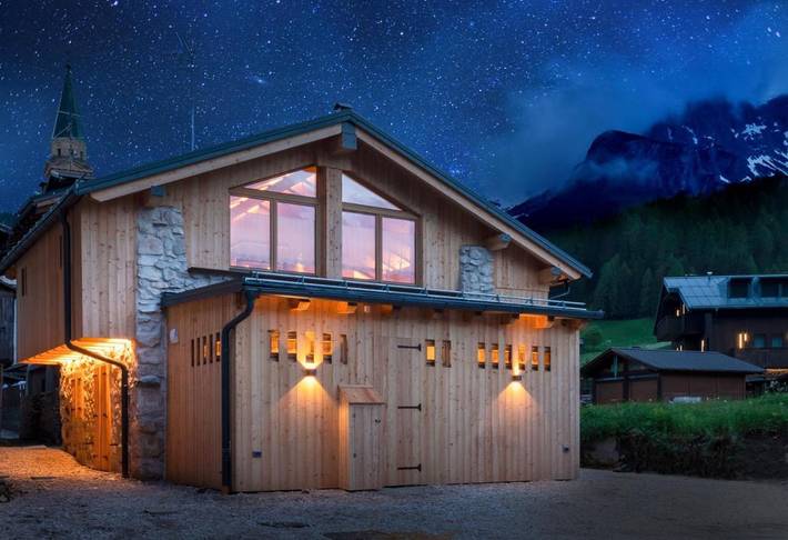 Casa vacanza per 6 persone, con Giardino e Sauna nonché Panorama a Padola