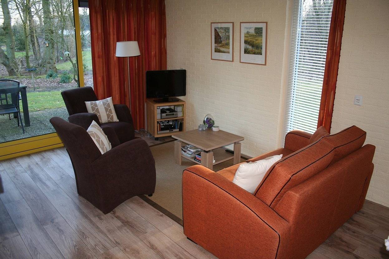 Vakantiepark Sallandshoeve — Bungalow Ijssel Comfort (angepasst) für 4 Personen in Sallandse Heuvelrug