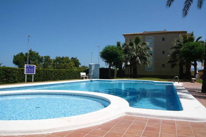 Appartement de vacances pour 4 personnes, avec piscine et jardin - 1