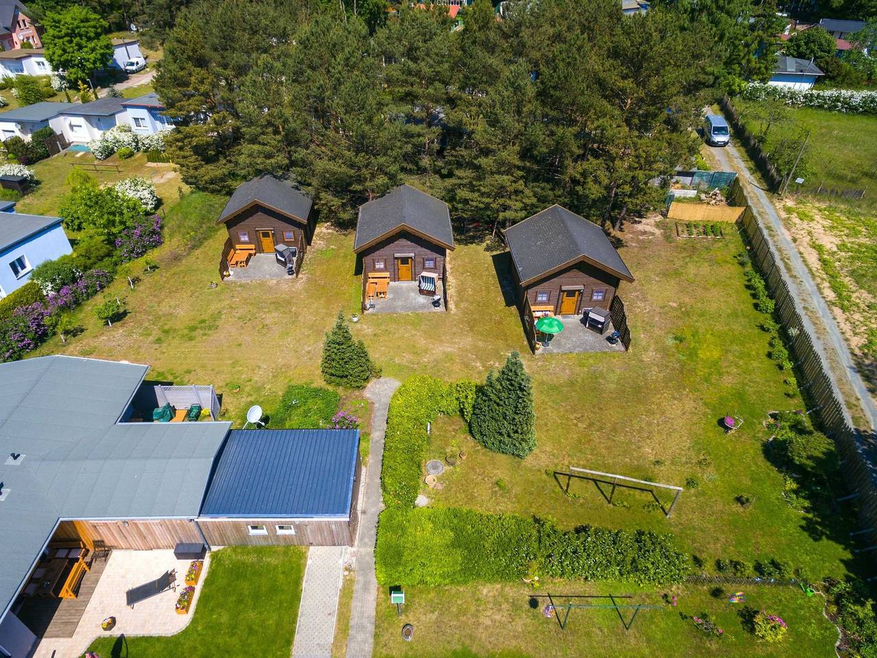 Blockbohlenferienhaus  Braun (1) in Koserow, Bernsteinbäder