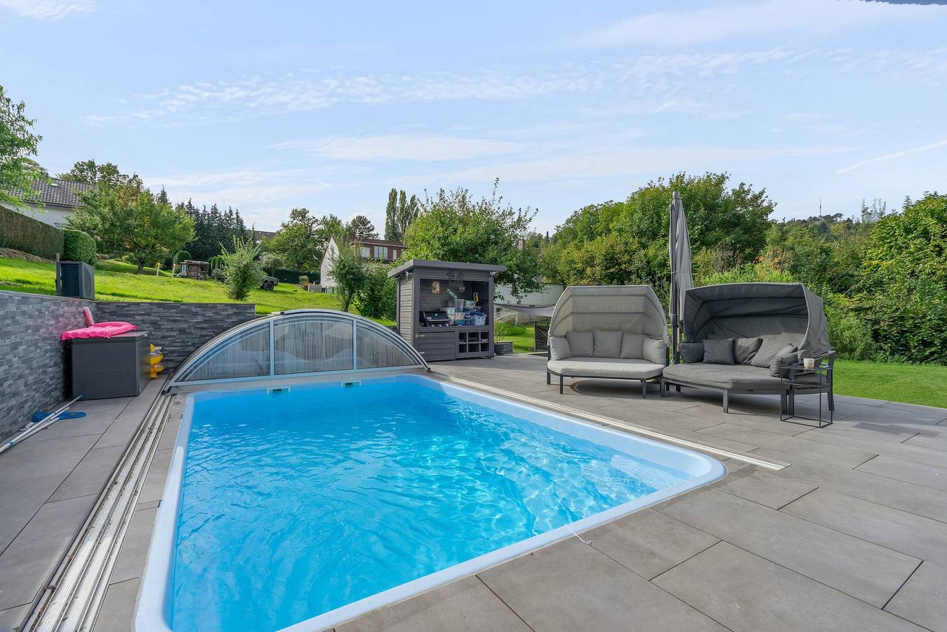 Ganze Wohnung, Apartment „Auszeit an den Externsteinen“ mit Pool, Terrasse & WLAN in Horn-Bad Meinberg, Kreis Lippe