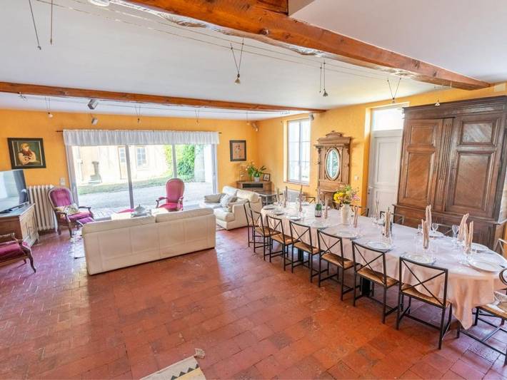 Location de vacances pour 15 personnes, avec piscine ainsi que jardin et terrasse, animaux acceptés à Louvemont - 4