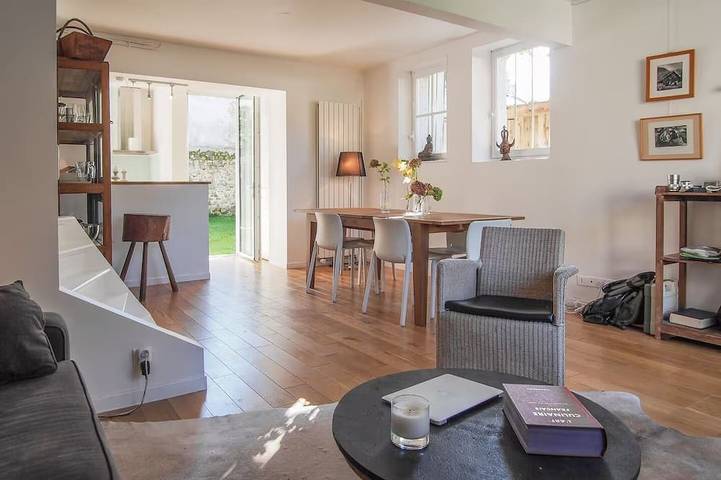 Maison de vacances pour 6 personnes, avec balcon et jardin à Barbizon