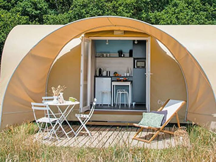 Tente pour 4 personnes, avec bassin pour enfant près des Châteaux de la Loire - 3