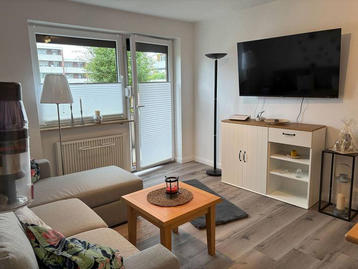 Ferienwohnung für 2 Personen, mit Balkon, mit Haustier in Dornumersiel