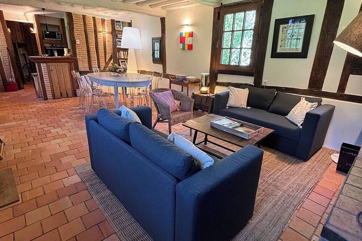 Location de vacances pour 7 personnes, avec terrasse et jardin à Quetteville - 3