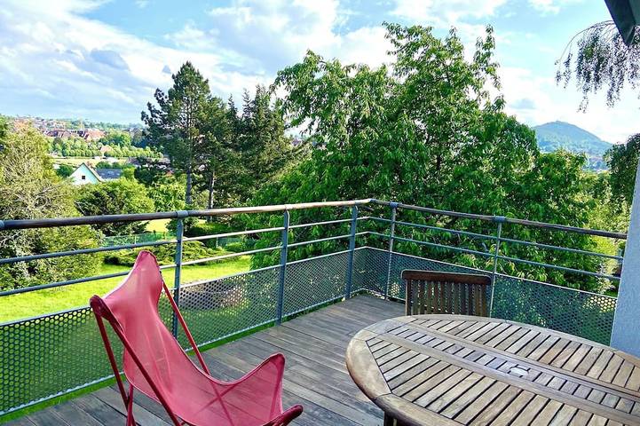Maison de vacances pour 5 personnes, avec Balcon ainsi que Jardin et Piscine à Saverne