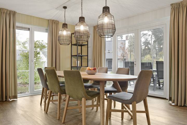 Bungalow für 8 Personen mit Balkon/Terrasse in Nationalpark De Maasduinen