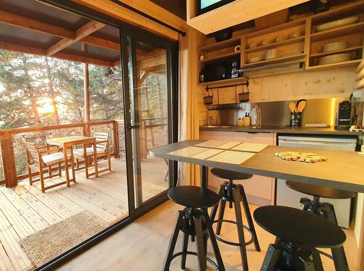 Gîte pour 2 personnes, avec sauna ainsi que jardin et terrasse