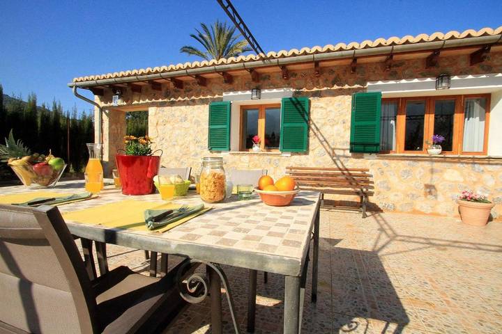 Finca mit hund für 5 Personen, mit Terrasse und Garten sowie Pool und Ausblick in Sóller - 2