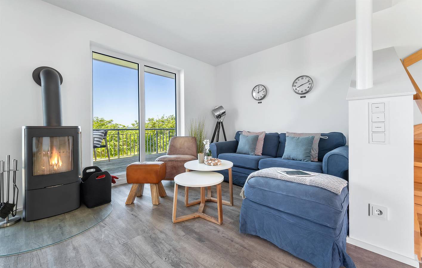 Appartement mit Meerblick, Terrasse, Parkplatz, 1 km zum Strand in Olpenitz, Kappeln