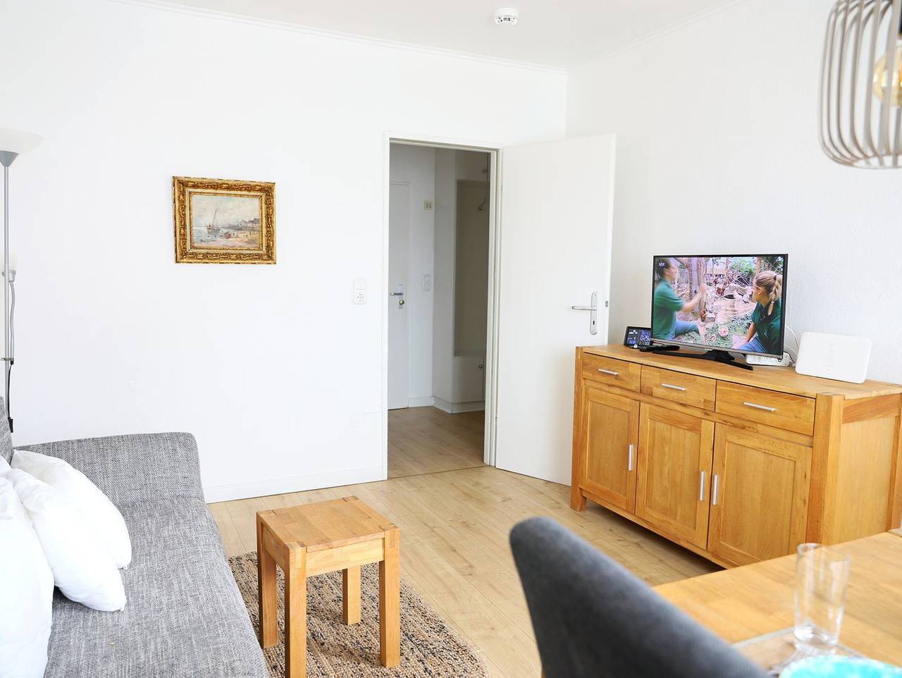 Ganze Wohnung, Komfortable 2-Zimmer-Wohnung mit Balkon in Westerland, für 4 Personen in Westerland, Sylt (Gemeinde)