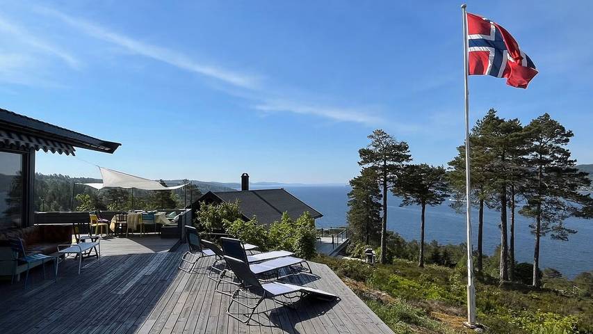 Ferienhaus für 10 Personen, mit Terrasse in Ost-Norwegen